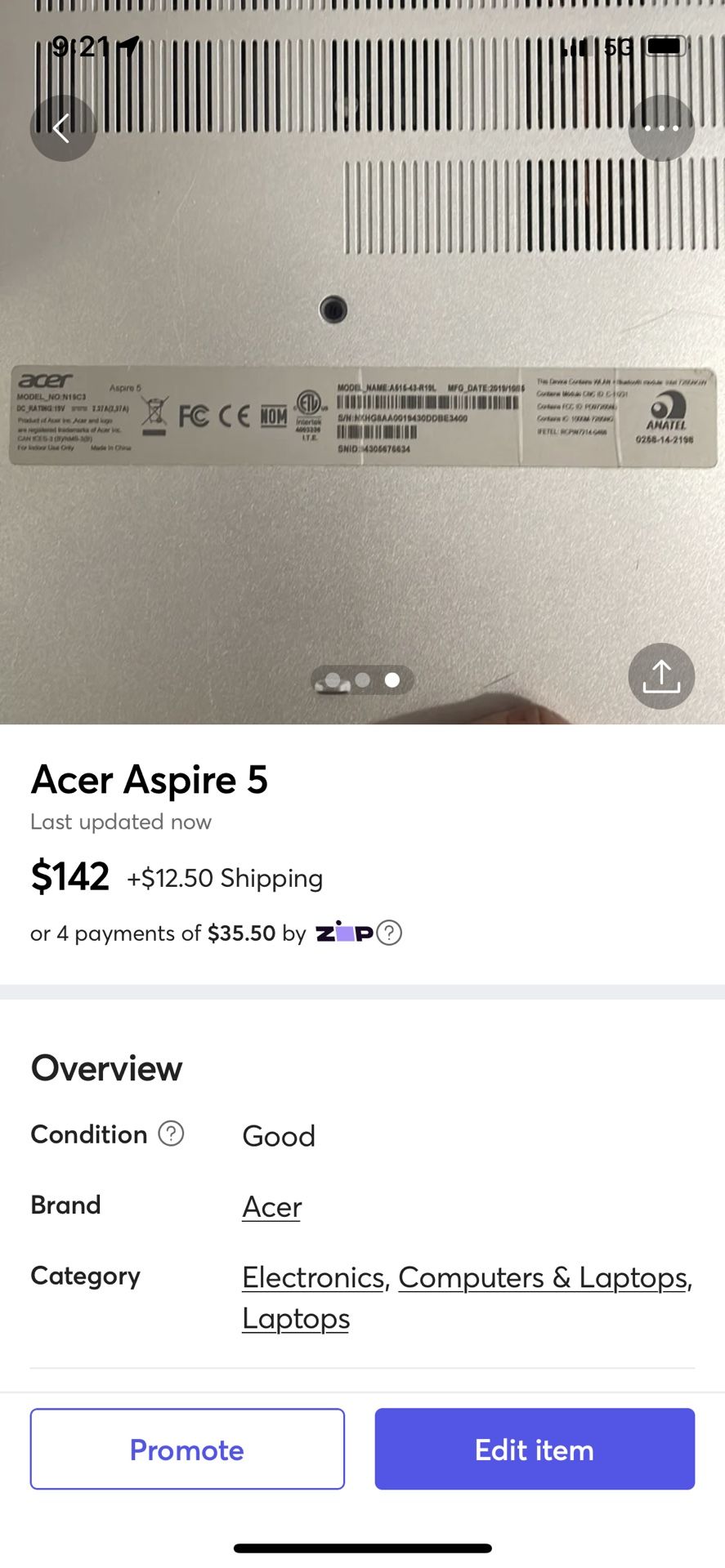 Acer Aspire 5 Laptop