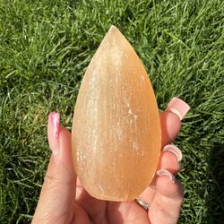 Orange Selenite Flame