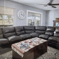 Leather Couch
