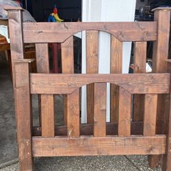 Wooden Head And Foot Board 