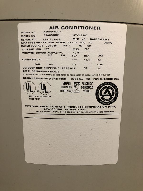 New And Used Ac Condenser For Sale In Chicago Il Offerup