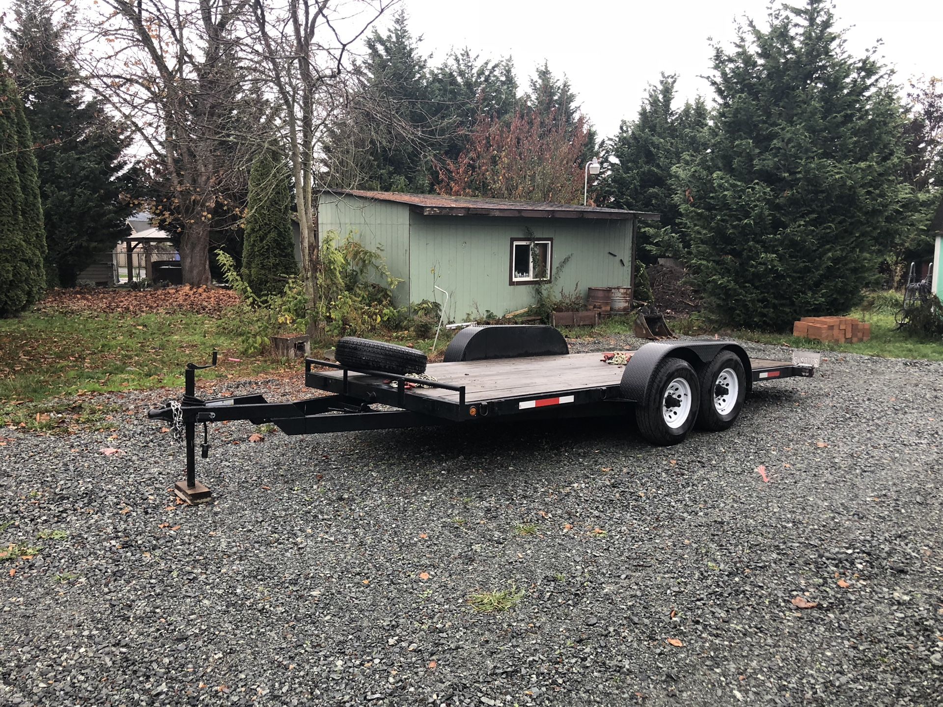 2018 Top Notch tilt deck equipment trailer. for Sale in Orting, WA