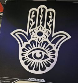 3D Printed Hamsa Hand Wall Art