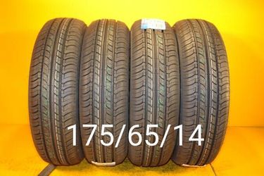 175/65/14 For Sale 4 New Tires We Service Motorcycle Tires