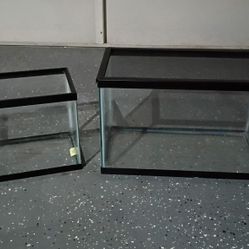 2 Fish Tanks For Sale