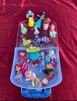 Disney Princess Miniature Dolls Lot of 18