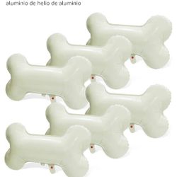 29 inch Giant Dog Bone Balloon Pet Puppy Birthday Decorations Party Suppliers Baby Shower 6 Pack Aluminum Foil Helium Balloons