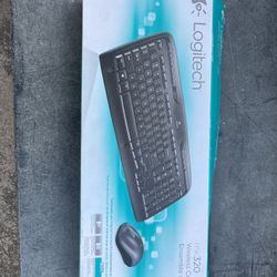 Logitech Wireless Keyboard And Mouse Set