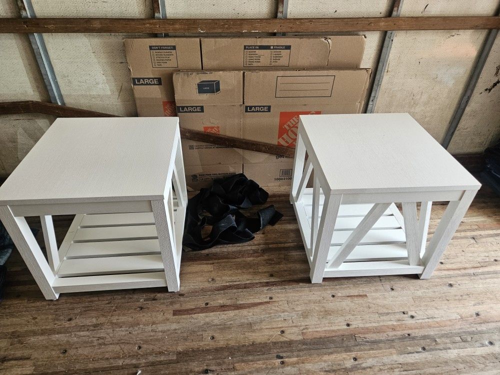 Beautiful Brand NEW End Tables