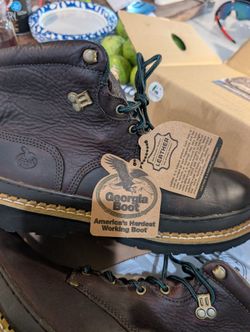 Georgia Giant Work Boots Size 14