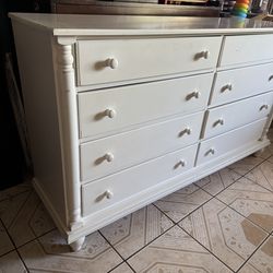 White dresser