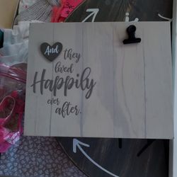 And They Live Happily Ever After Photo Holder