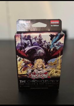 YU-GI-HO! THE CHRONICLES DECK  THE FALLEN AND THE VIRTUOUS BRAND NEW