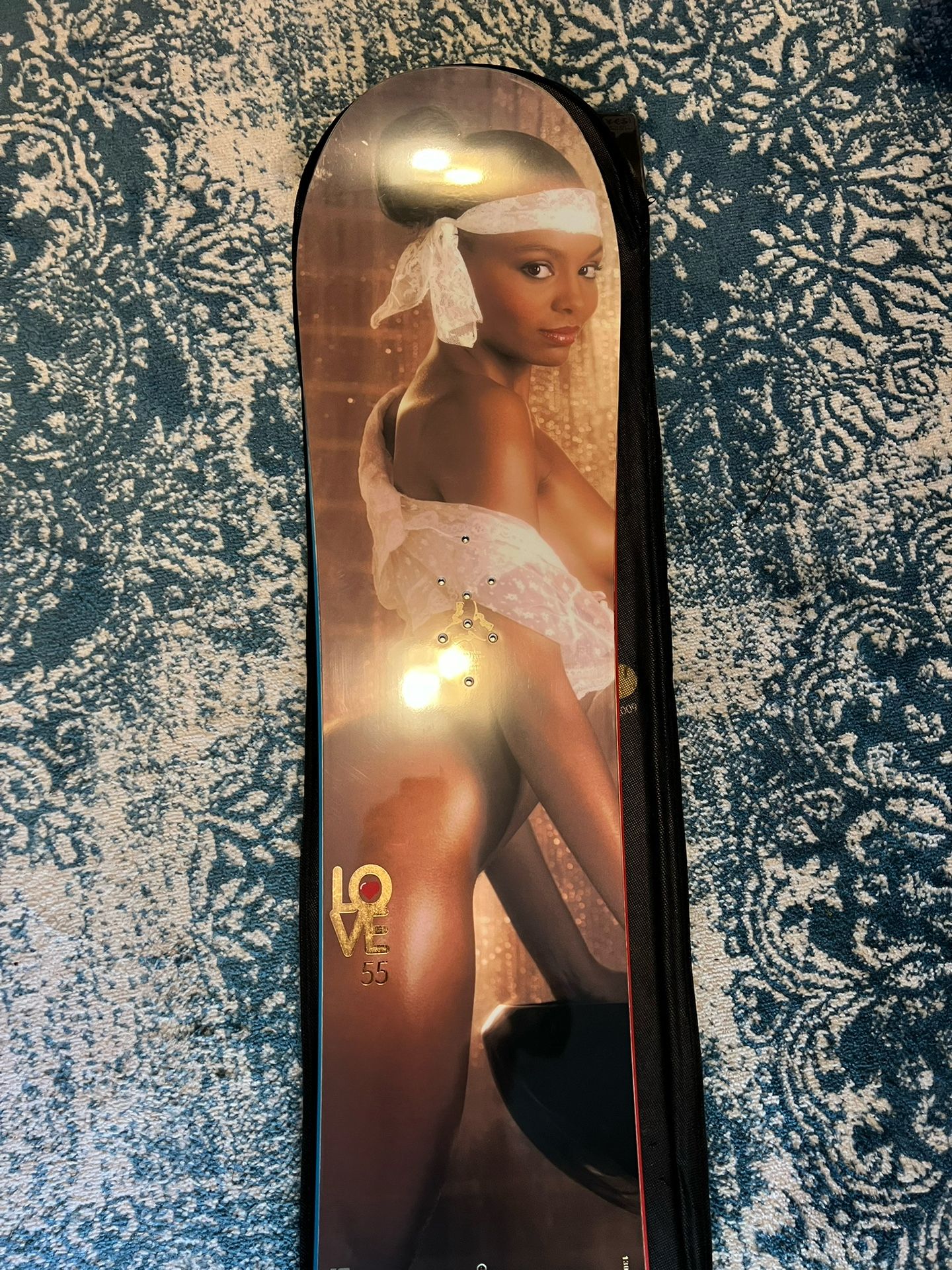 2009 Burton Chocolate Love Snowboard RARE
