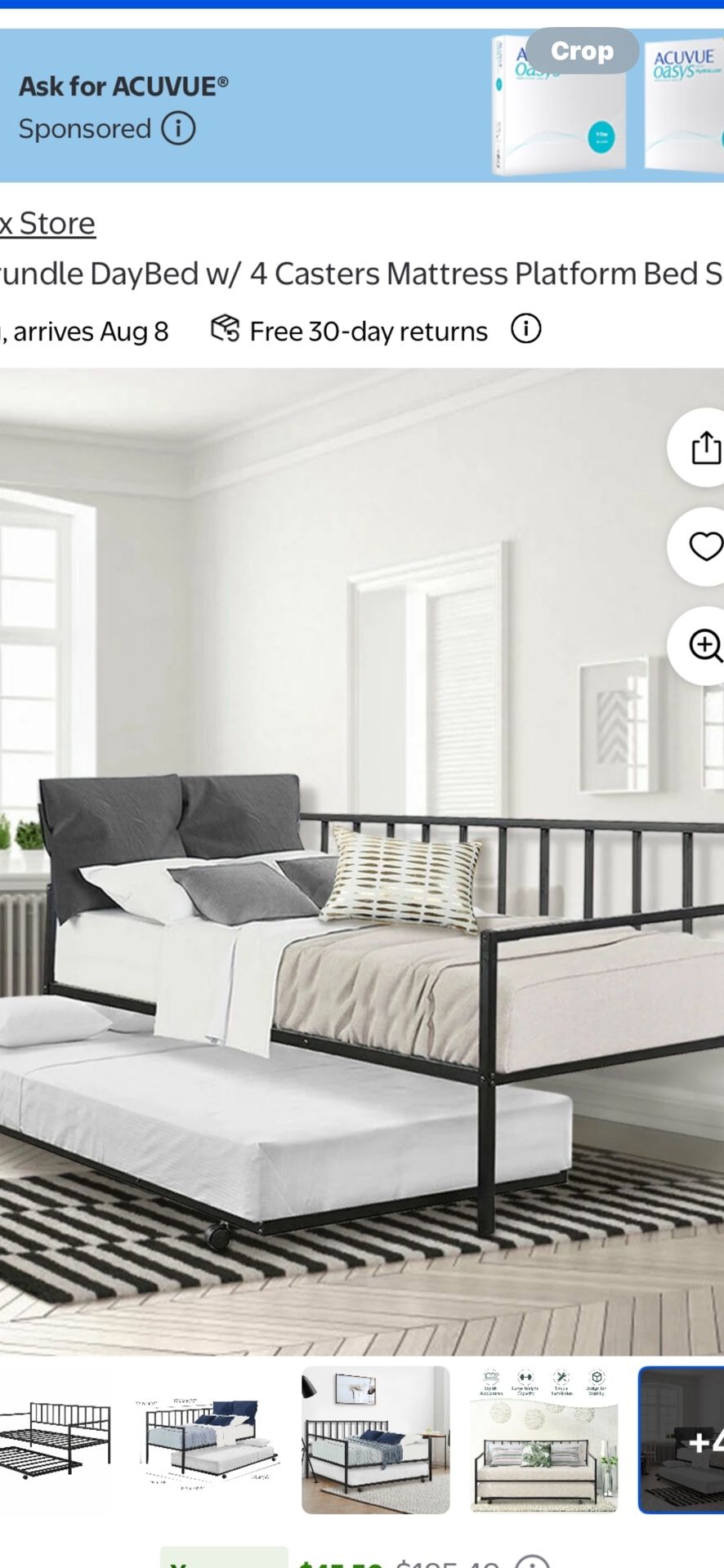 Twin Bed With Trundle
