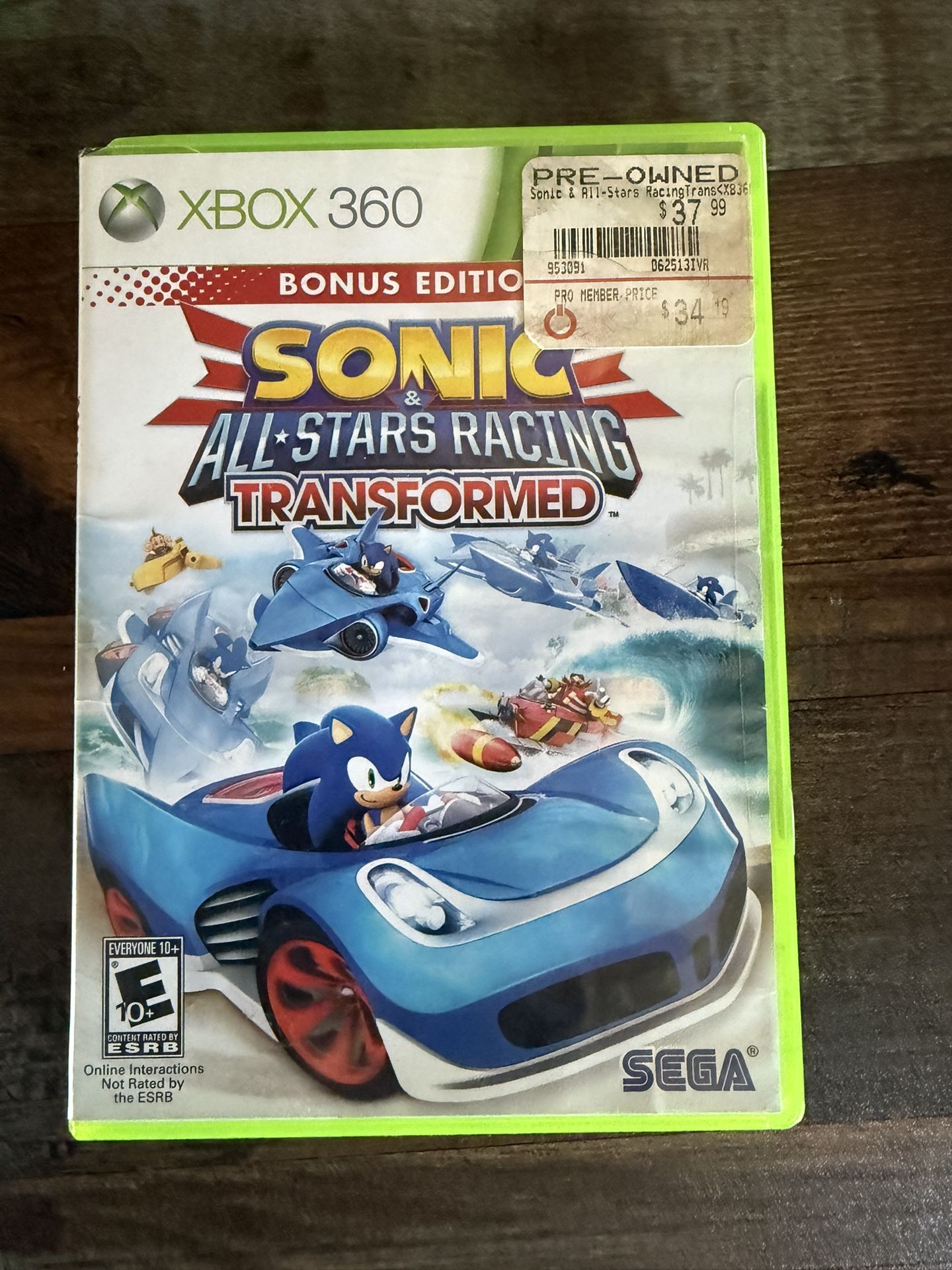 Sonic Games Video Game Each For $20
