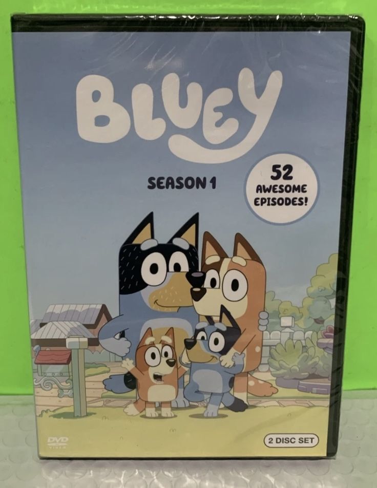 brand new sealed dvd bluey season 1