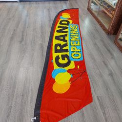 Grand Opening Banner Sign Flag