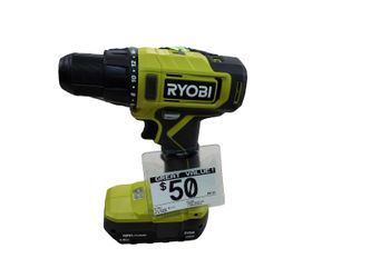 Ryobi Pcl206 Green Cordless Standard Drill