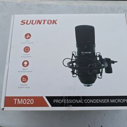 Suuntok professional condenser microphone New open box