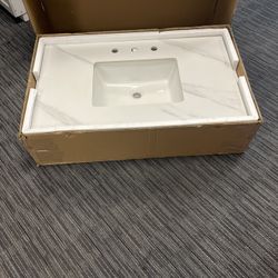 37” Countertop Only For Bathroom Vanity 