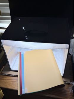 Photo studio light box photography 16x12x12