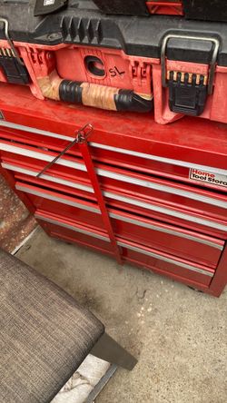 Red Multi-Drawer Tool Chest Cabinet
