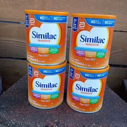 Brand New Similac Sensitive Cans 