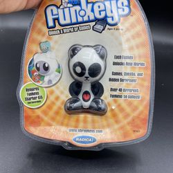 Radica Funkeys Interactive Toy Game Panda Bear Fun Keys Mattel Lotus