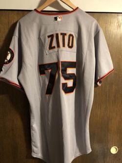 Barry Zito autographed SF giants jersey