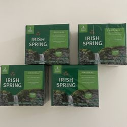 Irish Spring Original Clean Deodorant Bar Soap for Men,  for All Skin Types 3ct , (4) Packs For $15