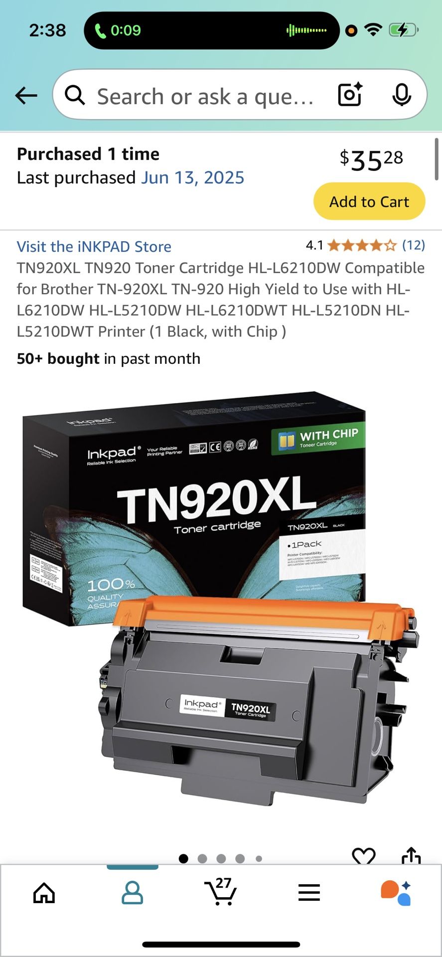 Toner Cartridge