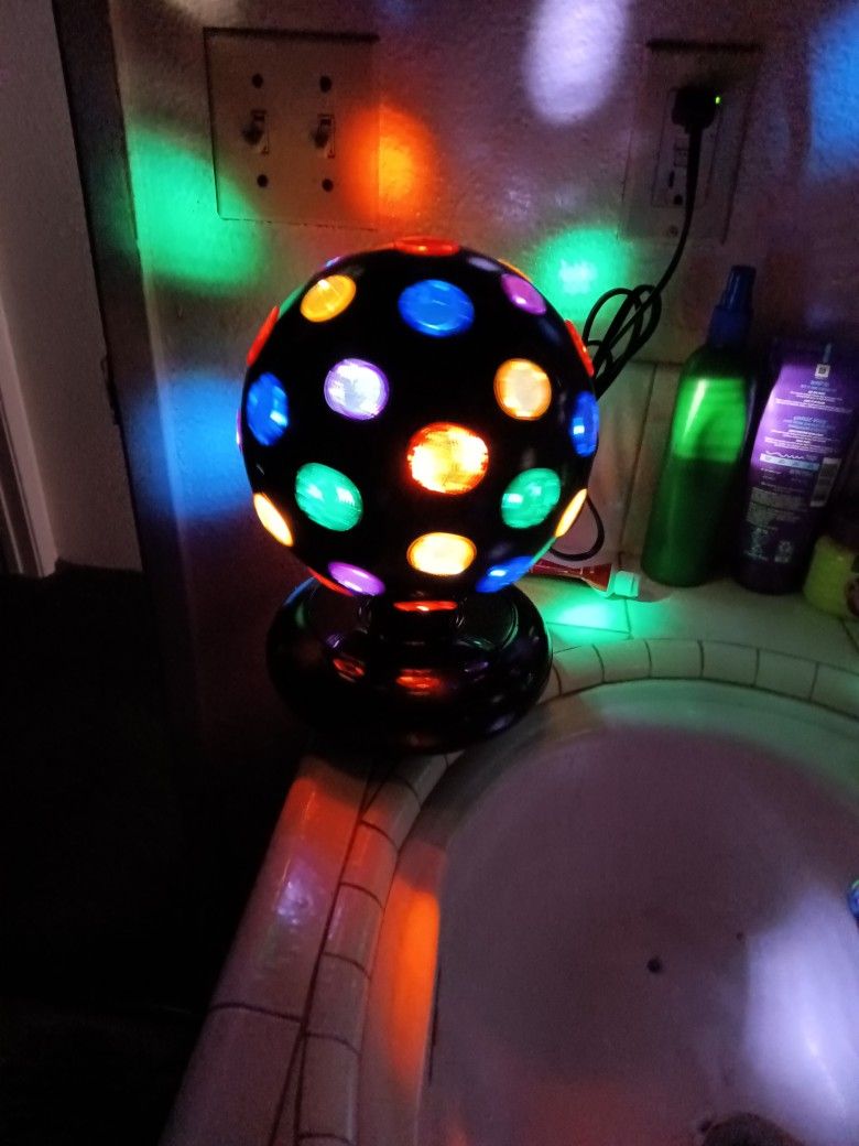 Rotating Disco Light