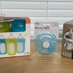 NEW Baby Bottles & Dispenser
