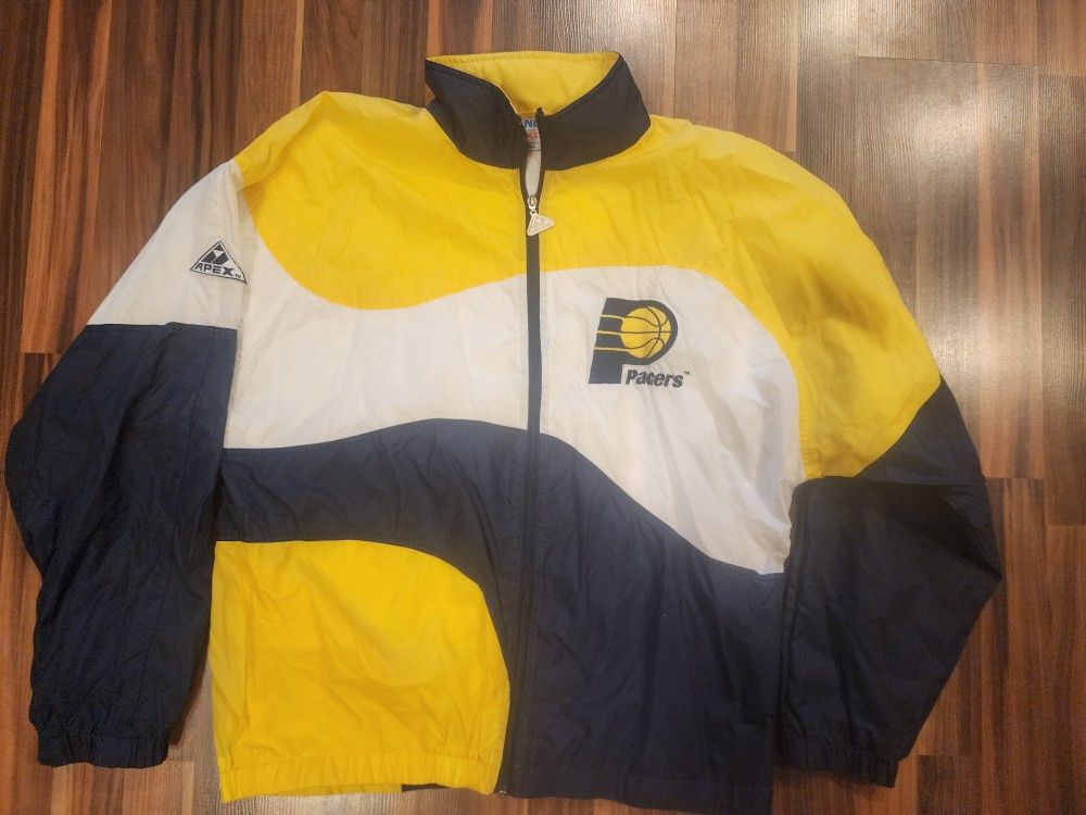 Vintage Apex One Indiana Pacers Windbreaker