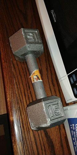 15lb dumbbell