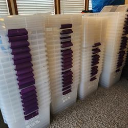 Steralite Storage Tupperware Containers