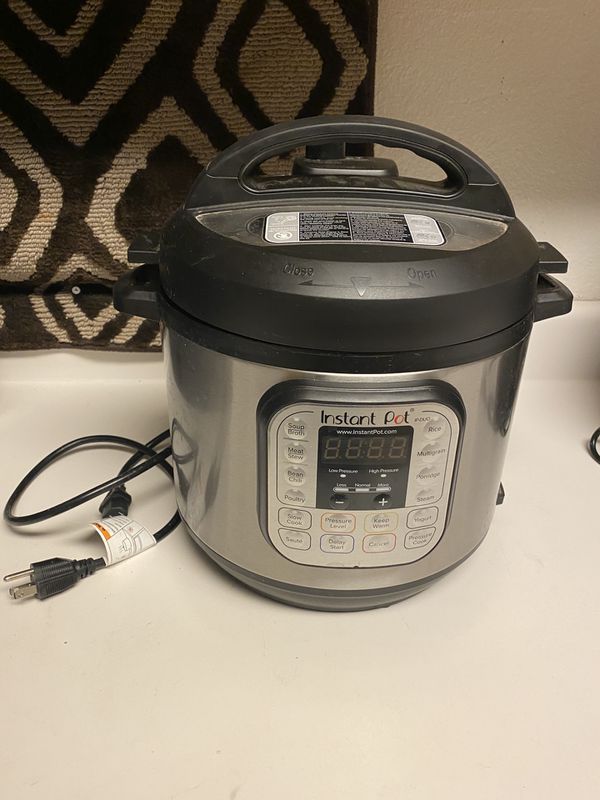 instant pot 60 max 6 quart electric pressure cooker