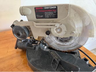 Electric Craftsman 8 1/4 miter saw for your home projects!
