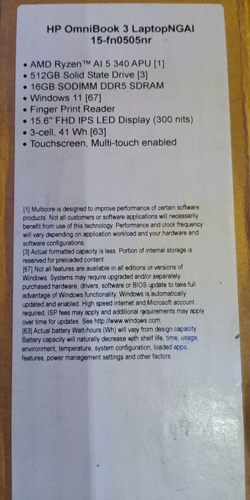 HP Omnibook 3 NGAI