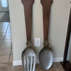 Fork And Spoon Wall Decor