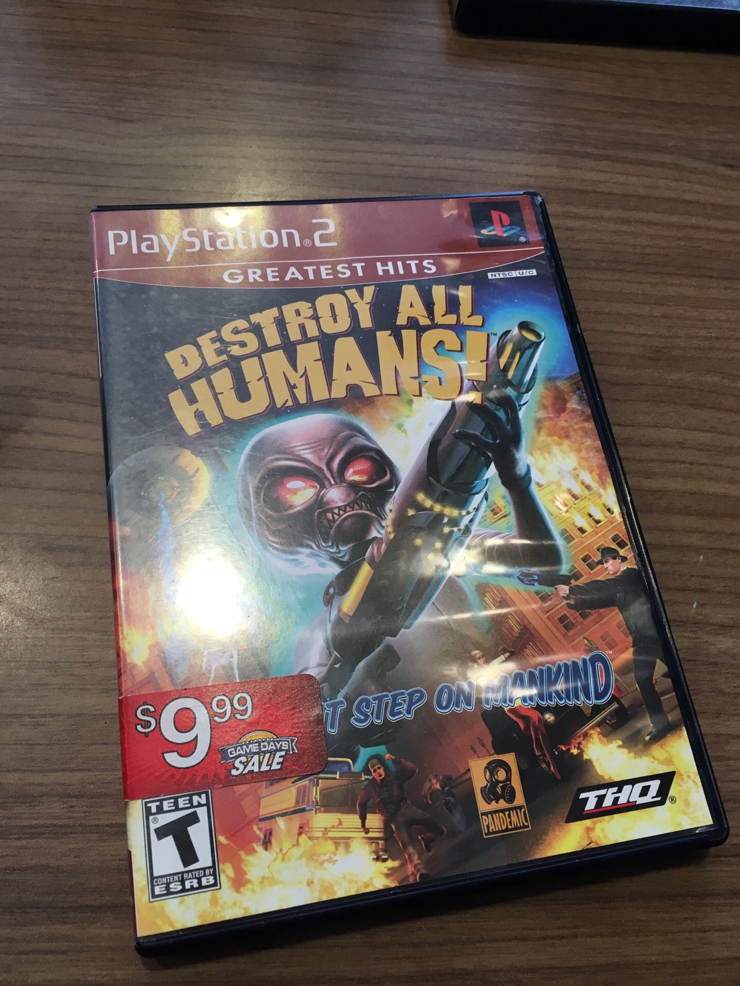 Destroy all Humans for the Ps2