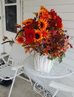 Beautiful fake flowers