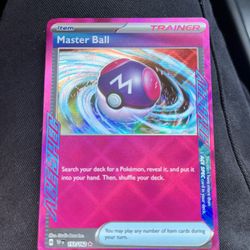 New Temporal Forces Master Ball Sec Rare Plus Alt Art