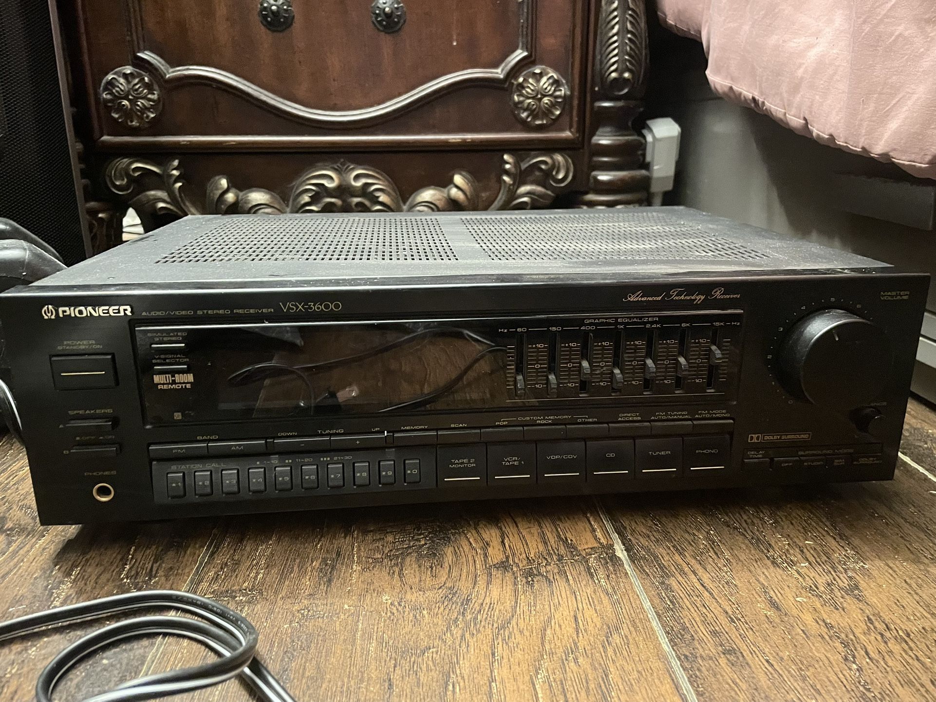 Pioneer VSX-3600 Audio/Stereo Reciever
