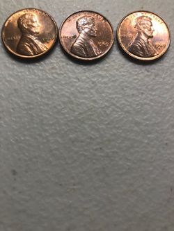 1969 Pennies in excellent condition. P, D, S