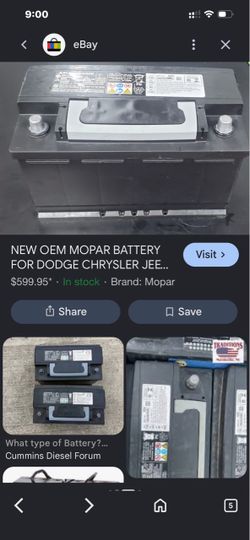 Dodge car battery