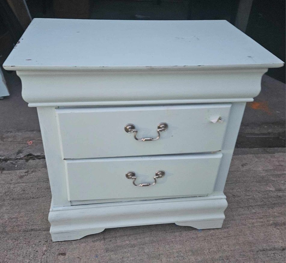 Solid Wood CANOPY BED AND NIGHTSTAND