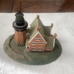 The Danbury Mint Block Island Southeast Lighthouse 1993 Historic American