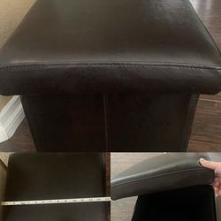 Ottoman Storage Chair 
